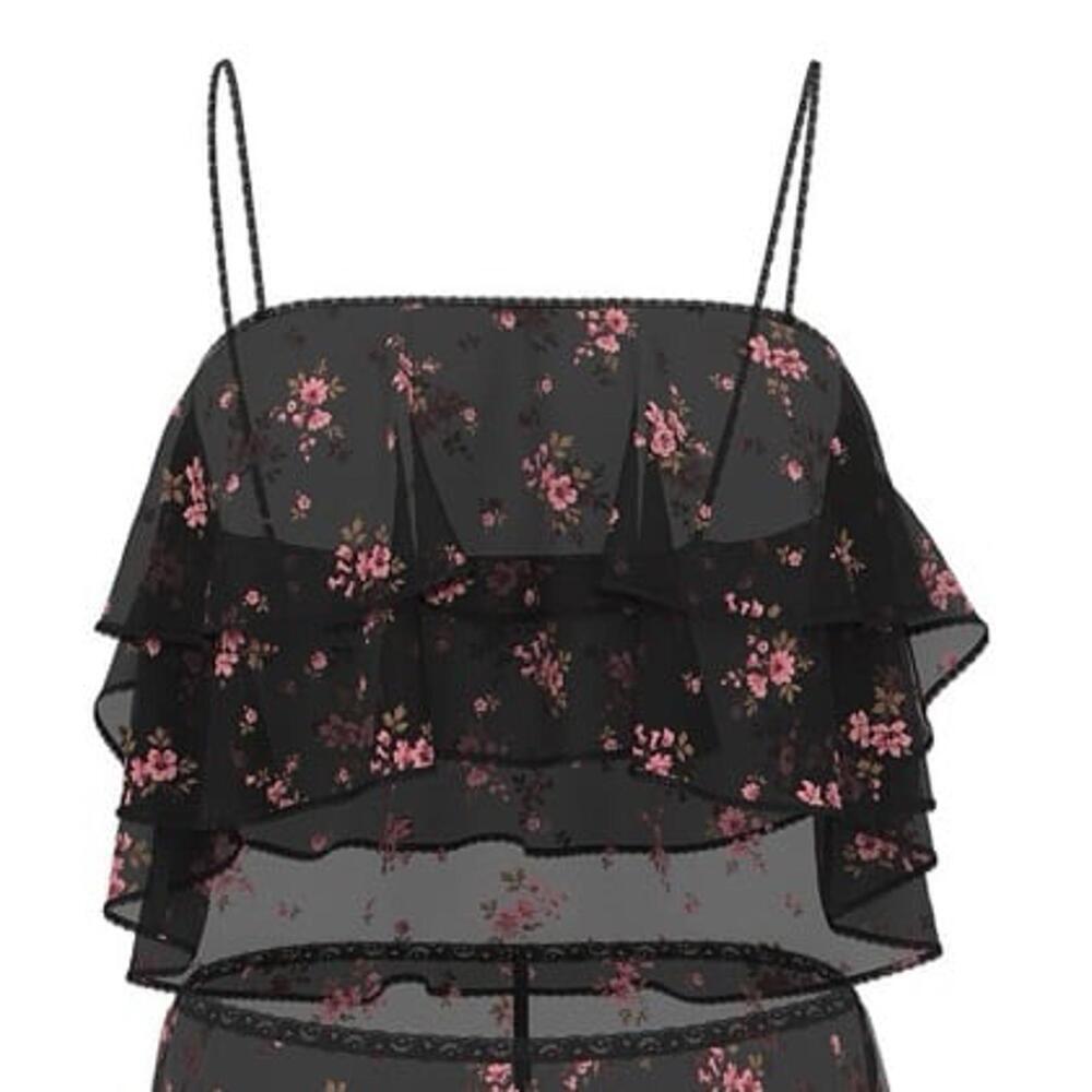 Victoria’s Secret Wisteria Sheer Chiffon Flutter Cami [COPY]